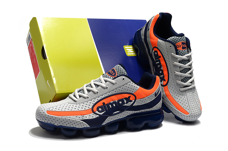 Nike Air Max 95 VaporMax Grey Orange Blue Shoes